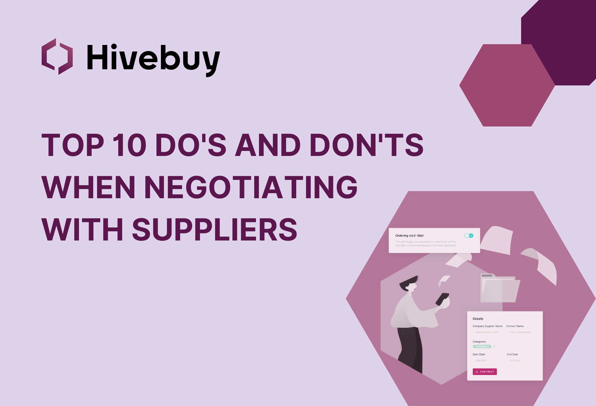 Top 10 Do’s and Don’ts when negotiating with suppliers